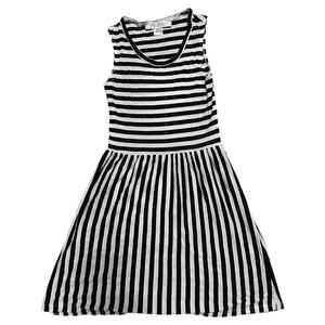 French Connection Martha Striped Jersey Dress Nautical Coastal Chic Women's 0